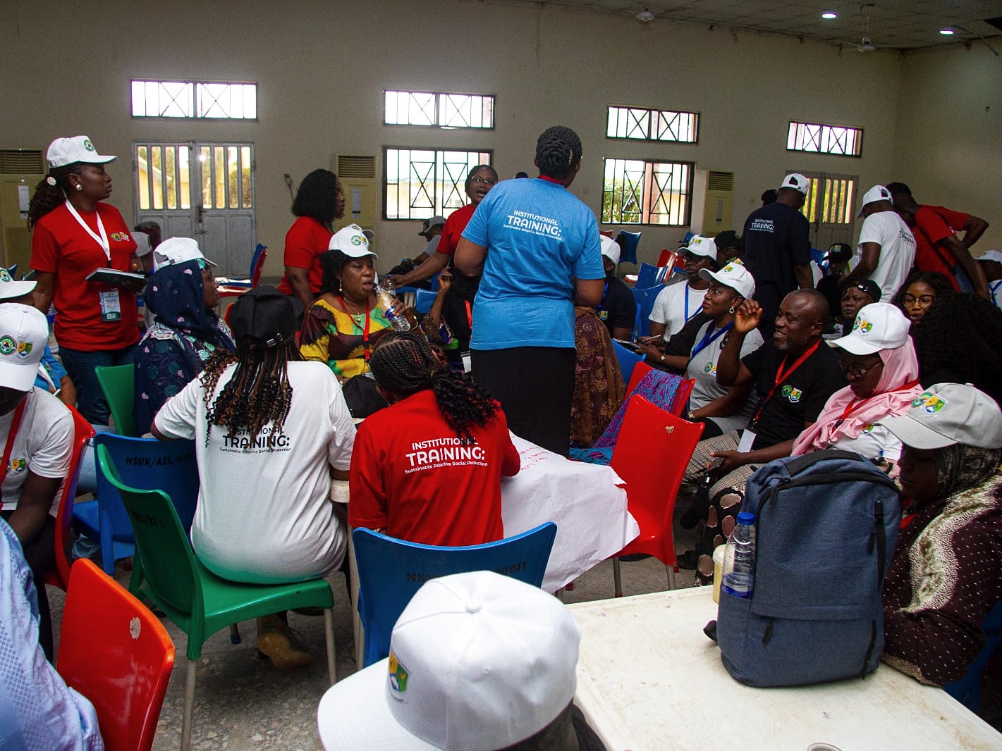 Participants seated in a workshop session during an IPGA programme.