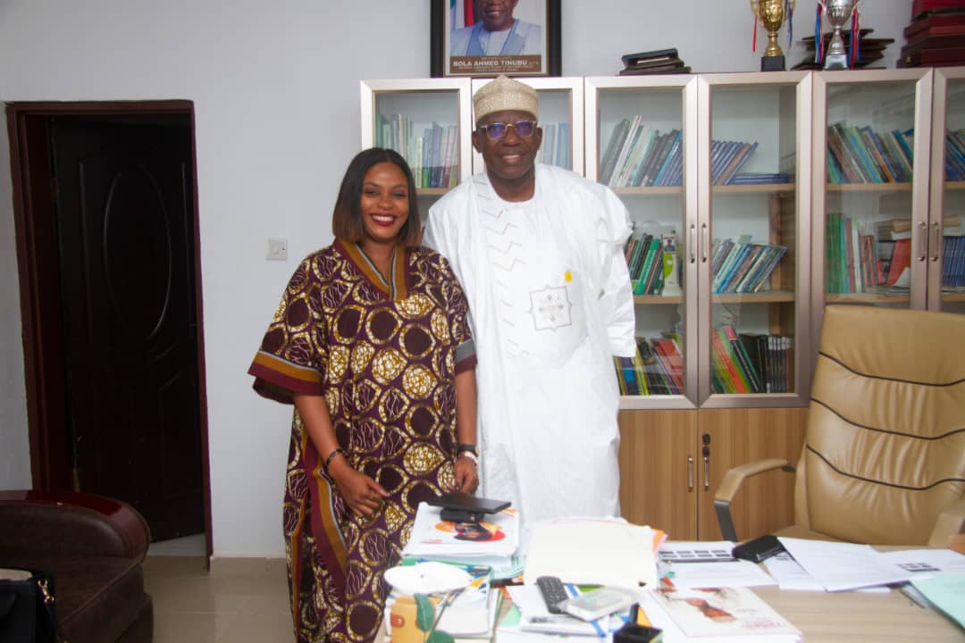Prof. Mohammad Akaro Mainoma, Board Chairman, and Dr. Comfort Adokwe-Obed, Executive Director.